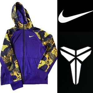 NIKE KOBE BRYANT MAMBA HOODIE KIDS SIZE YXL PURPLE